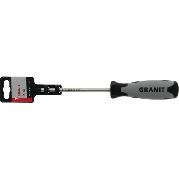 Torx 27 skruetrækker længde 234 mm granit sort udgave