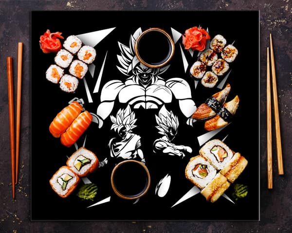 KEITTIÖN LASIPANEELI 65x60 Anime