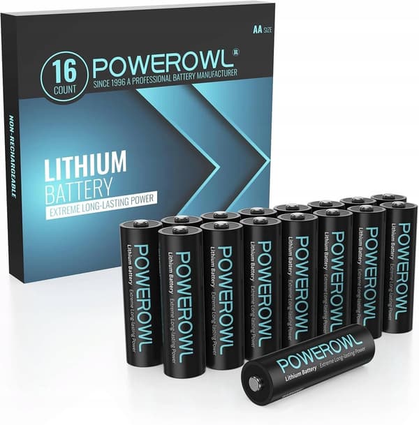 Powerowl AA (R6) batteri 16 st