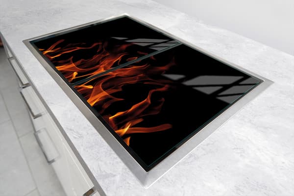 GLASBESKYTTELSESPLADE TIL KØKKEN 2x35x52 BRAND