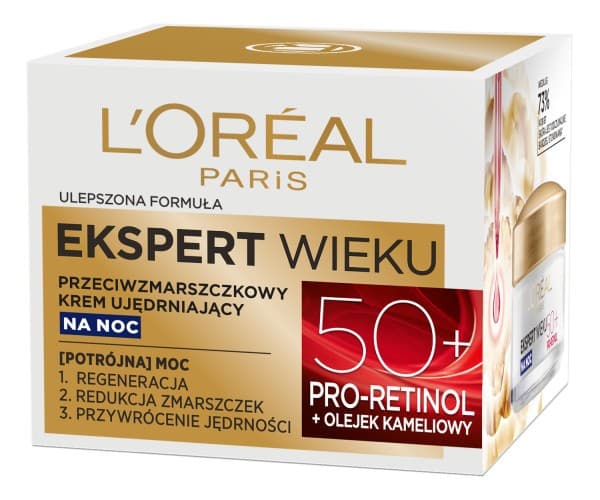 Loreal Age Expert 50+ Åtstramande Nattkräm 50ml