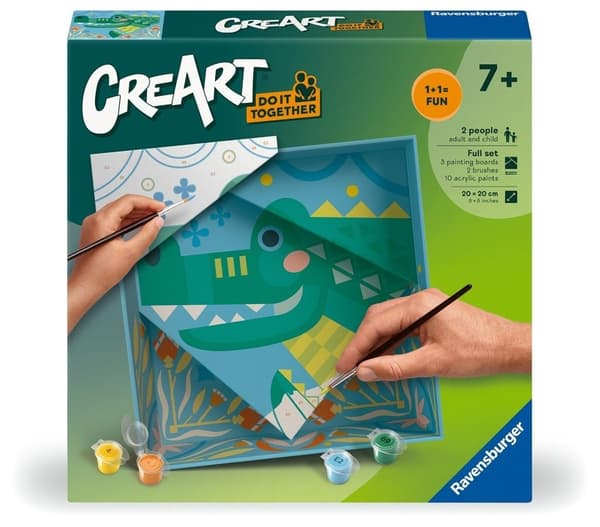CreArt Gør det sammen: Krokodille