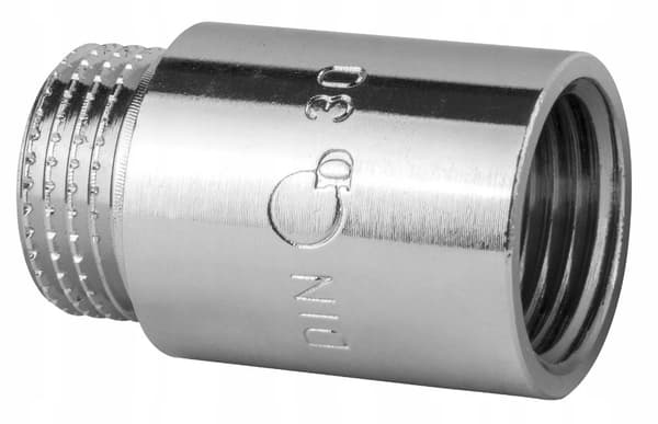KROM FORLÆNGER 1/2 X 50MM TOMMER KROM