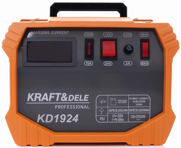 12/24V batteriladdare modern design | Kraft&Dele
