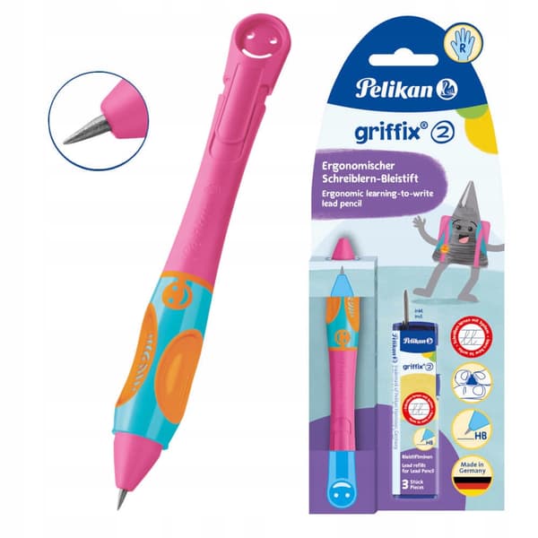 Griffix 2 högerpennor + 3 PELIKAN-stift