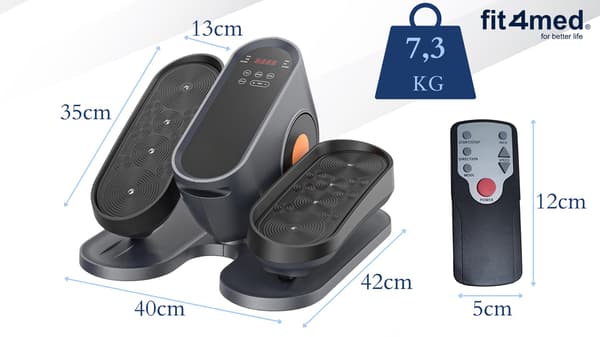 Vibrationsplatform Vibrerende Massager FIT4MED