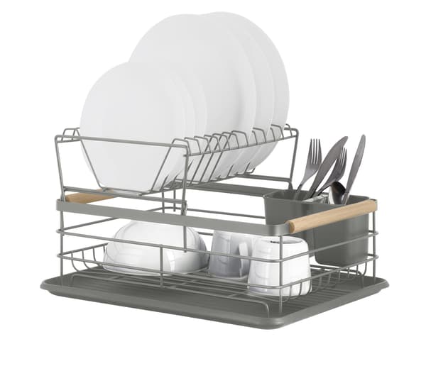 Diskställ med två nivåer MS-601 Massido grå