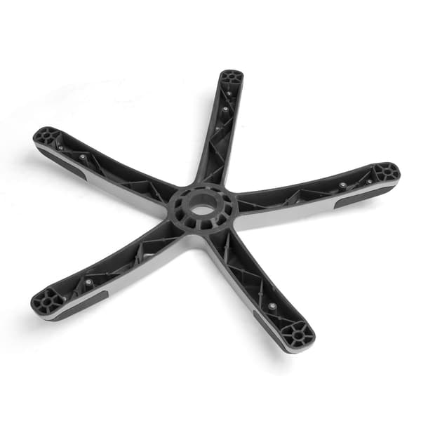 Nylonbase, diameter 64 cm, til EG-222 lænestol