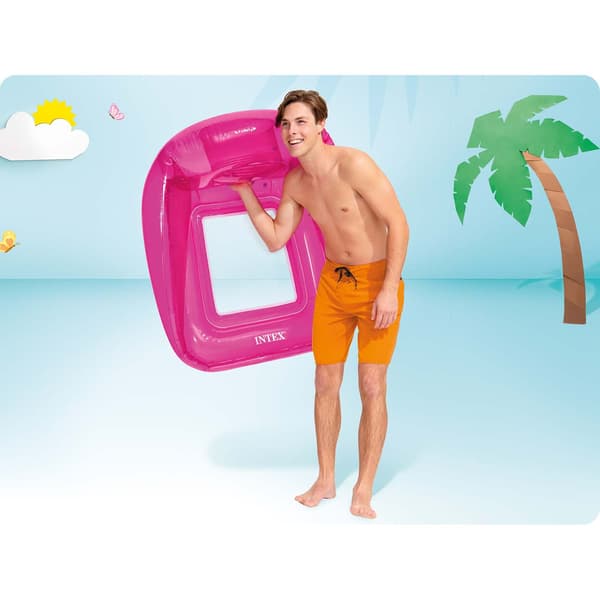 INTEX 56802 rosa badstolsmadrass