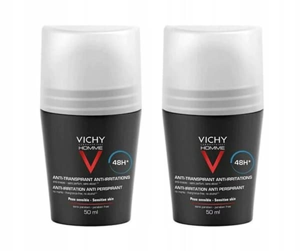 Vichy Deodorant antiperspirant 48 timer 50 ml 2xpakke