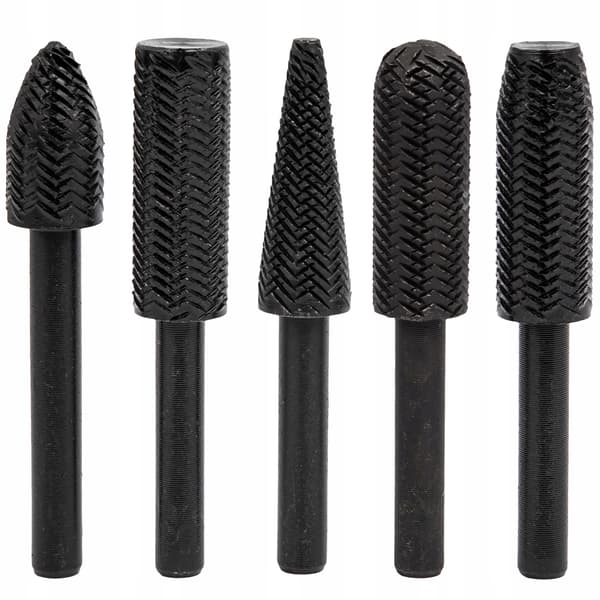 FRÄSAR FÖR TRÄ, MATERIAL, SKAFT, FRÄSAR x5