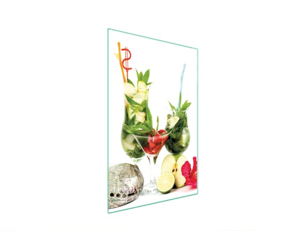 SKÄRBRÄDA I GLAS 35x52 FRUKT
