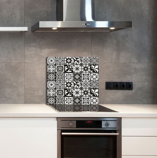 GLASPANEL FÖR KÖK 65x60 Mosaik
