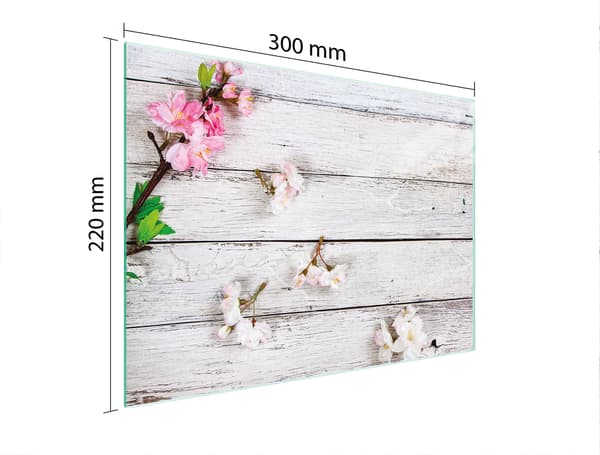 GLASSKÆREBRÆT 30x22 TRÆ