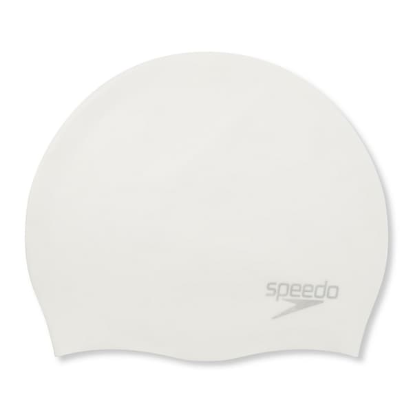 Speedo Molded Silc Keps vit