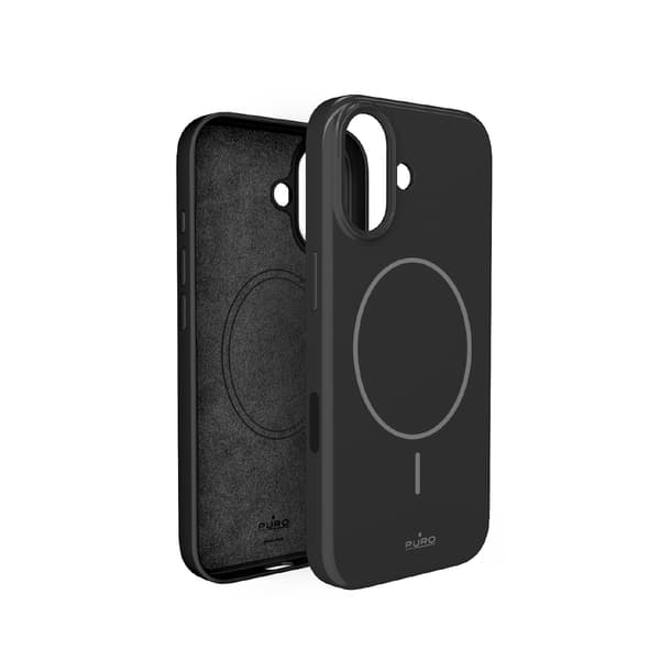 Pulse polycarbonat beskyttelsesetui til iPhone 17 - sort