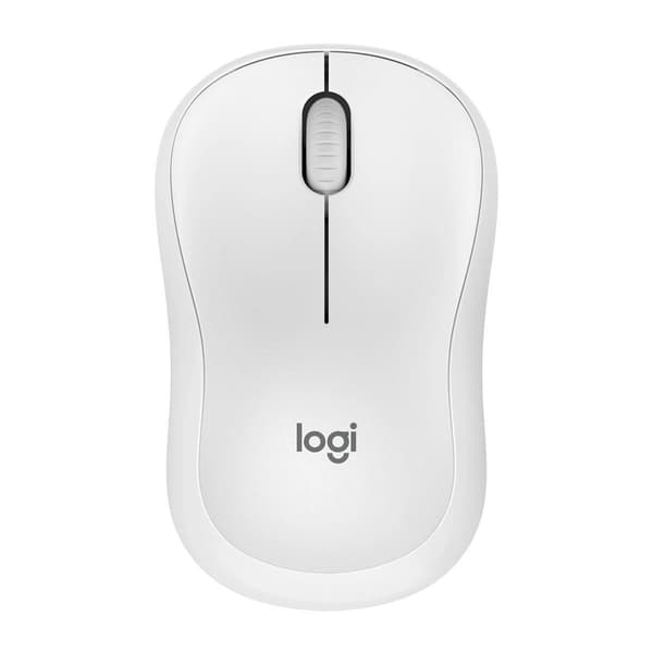 Logitech M240 Silent Bluetooth trådløs mus optisk hvid