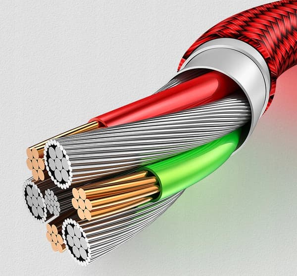 SNABB USB-C-USB-C-KABEL STARK TELEFONKABEL 100W PD 200cm Koanni
