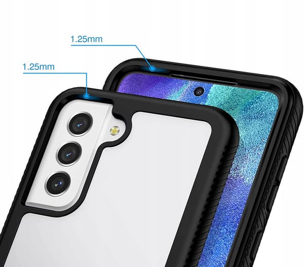 360° EXO ARMOR ETUI TIL SAMSUNG S21 FE 5G