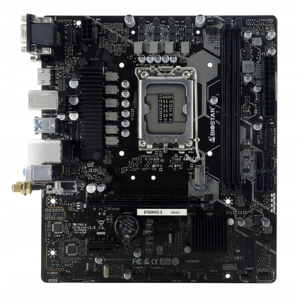 BIOSTAR B760MX2E bundkort