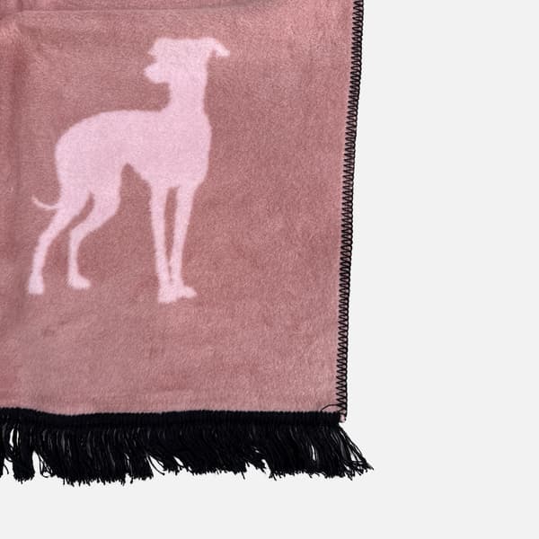 Bomuldstæppe IGGY Pink Lukier