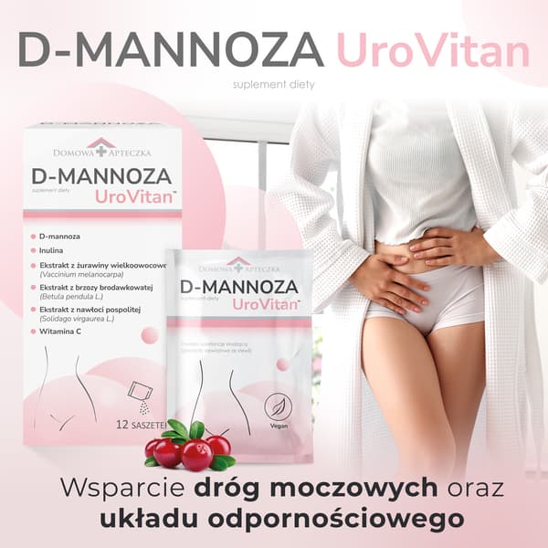 D-MANNOSE UROVITAN 12 POSE / pulver / pose