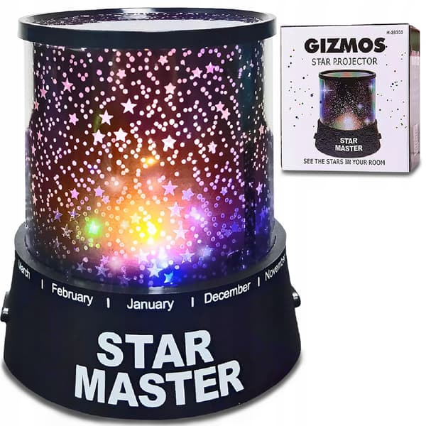 LP4 STAR MASTER NATTLAMPA FÖR BARNS SOVRUM