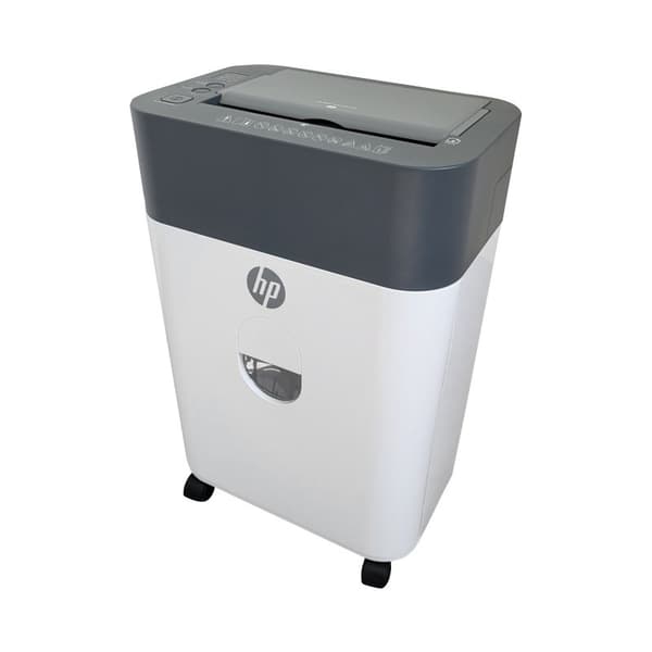 HP ONESHRED Auto 100CC papirmakulator, hvid og grå