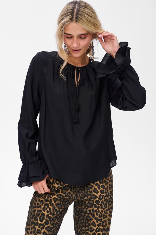 Louise Sort Damebluse Louise Sort Damebluse 36