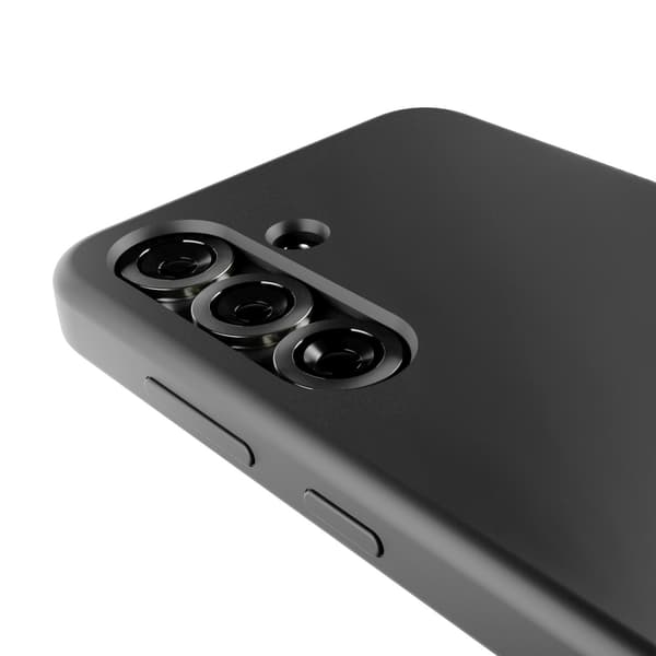 Silikone cover til Samsung Galaxy S25+ Icon - sort