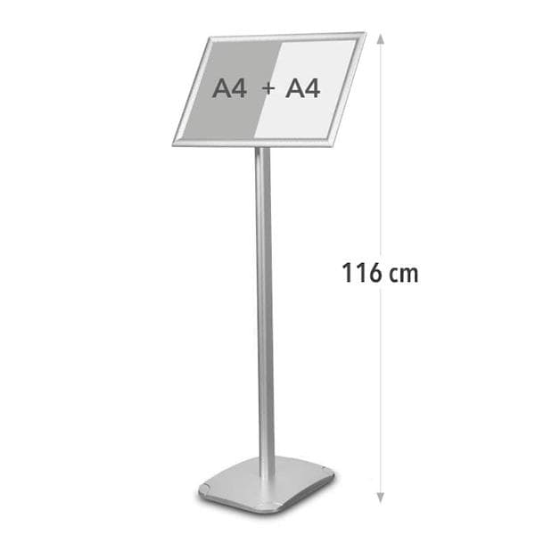 Menykort Standard Silver - A3