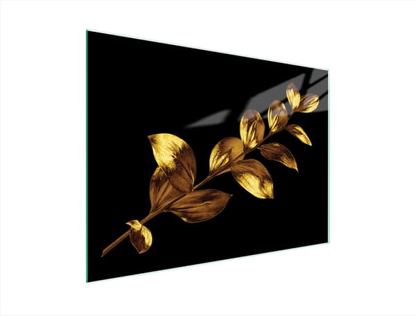GLAS SKÆREBRÆT 40x30 GULD