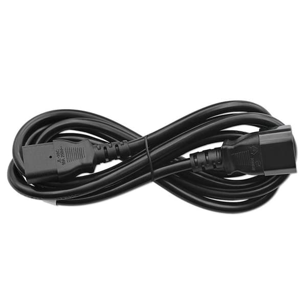 Qoltec IEC C13/C14 virtakaapeli | 3x1.0mm2 | 1.8m