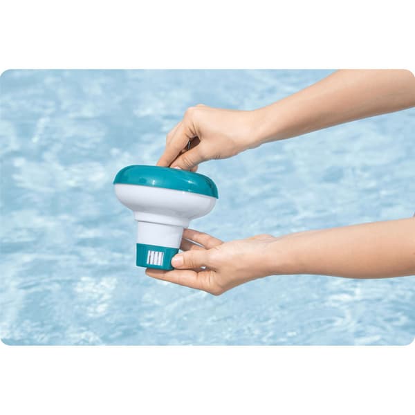 Lille poolflyder, Bestway 58210 kemikaliedispenser til pool