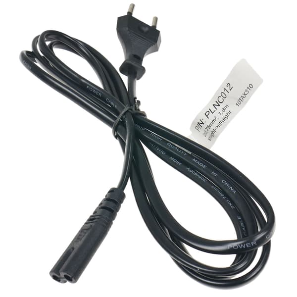 Strömkabel 230V | C7 | rak | 1,8m