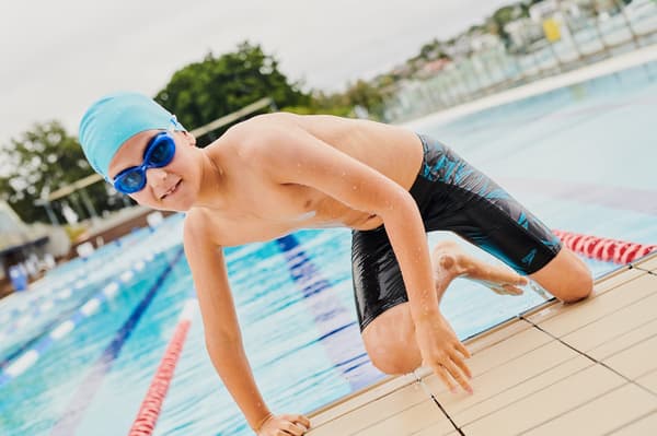 Speedo Almindelig Støbt Silikone Junior Hætte