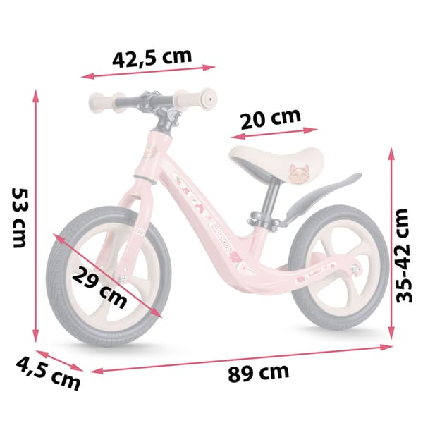 Ricokids FUNNU balanscykel för barn