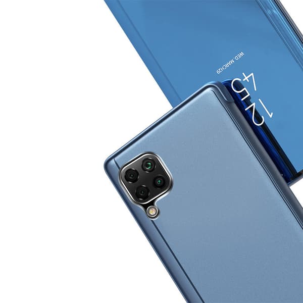 Samsung Galaxy A22 4G Clear View-cover - Sort