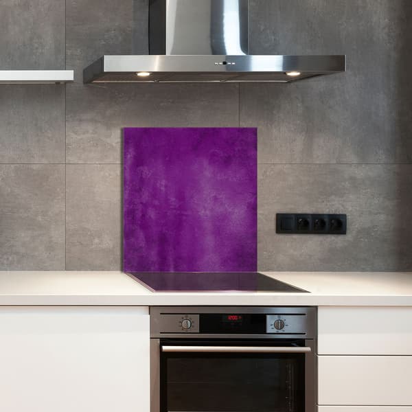 GLASPANEL FÖR KÖK 60x65 Lila
