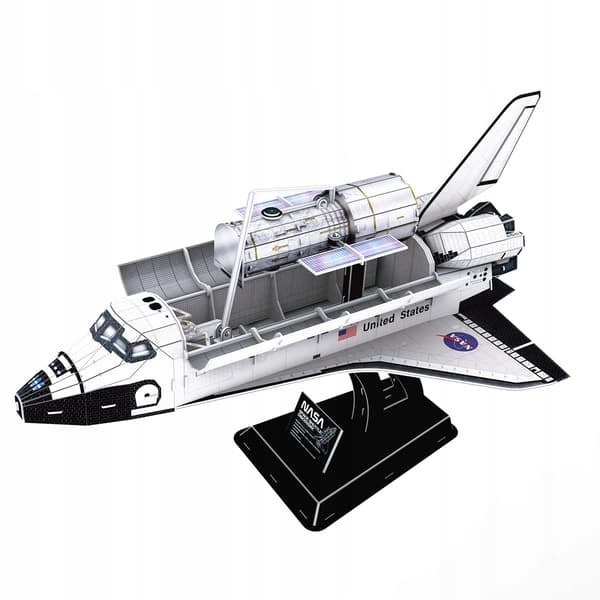 3D-palapeli CUBIC FUN NASA SPACE SHUTTLE DISCOVERY 126 palaa