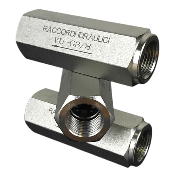 VU BSP backventil 3/8" invändig gänga