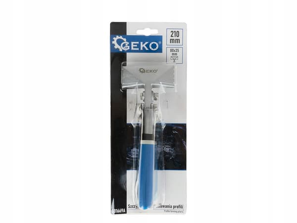 Profilformetang 210 mm 80×35 mm geko G01669A