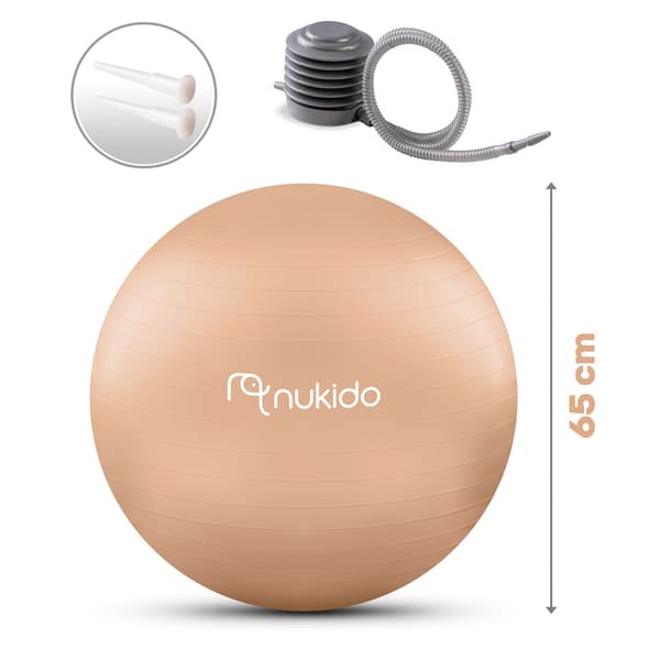 Graviditetsboll 65 cm NS-951 beige