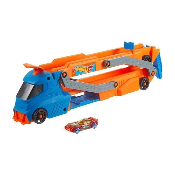 Hot Wheels City Transporter + Bil