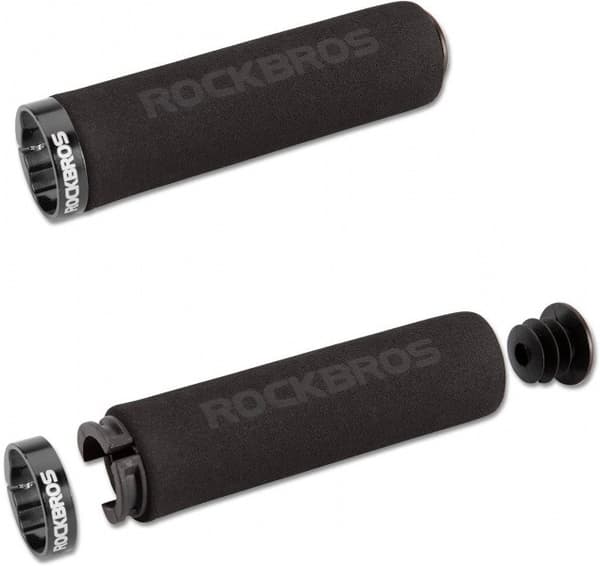 ROCKBROS sorte cykelgreb (BT1001BKBK) sorte spænder