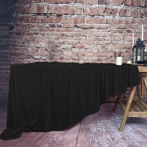 Mat Velour Sort Borddug 230x230cm