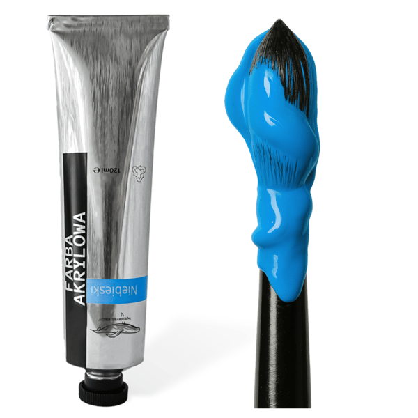 Artistic Professional blå acrylmaling 120 ml i beholder