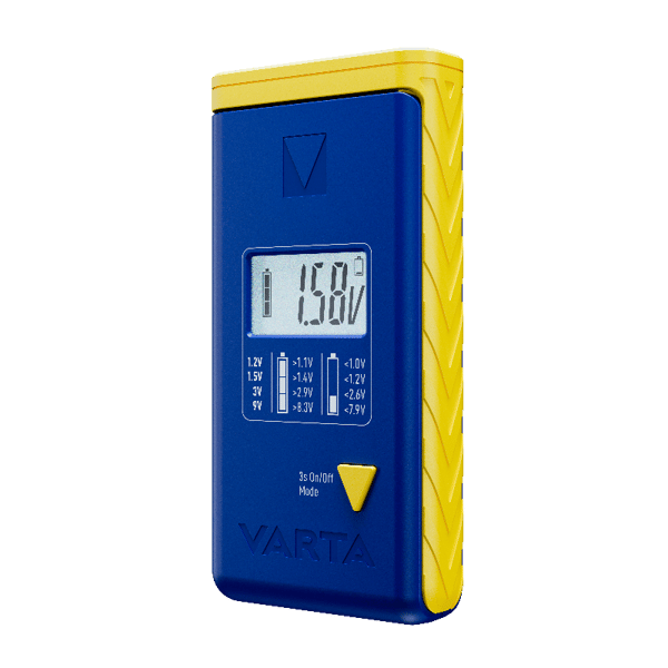 VARTA LCD BATTERITESTER Batteritester med display