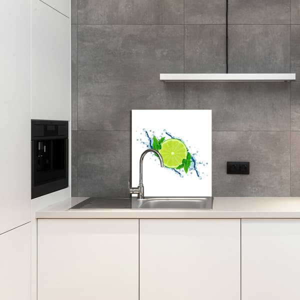 KEITTIÖN LASIPANEELI 60x65 Lime