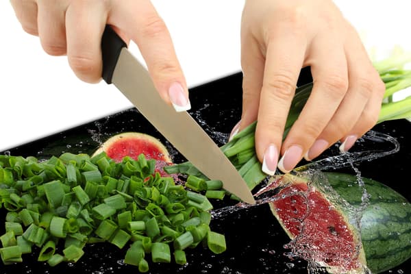 Glasskydd för spishäll 80x52 Vattenmelon